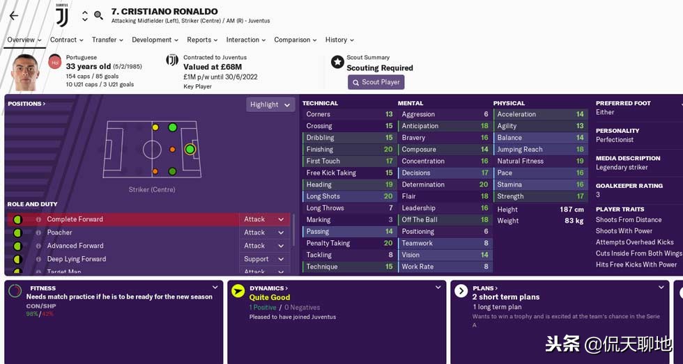 足球经理fm19攻略,fm2019足球潜力球员