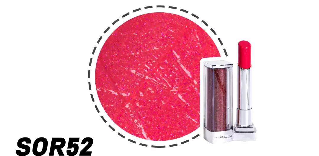 美宝莲星钻小灯管色号,美宝莲小灯管试色14