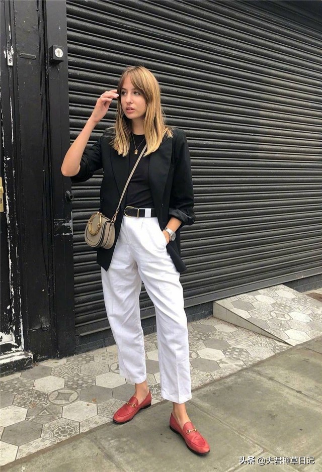 七分裤和九分裤如何搭配,九分裤的裤子怎么穿才好看