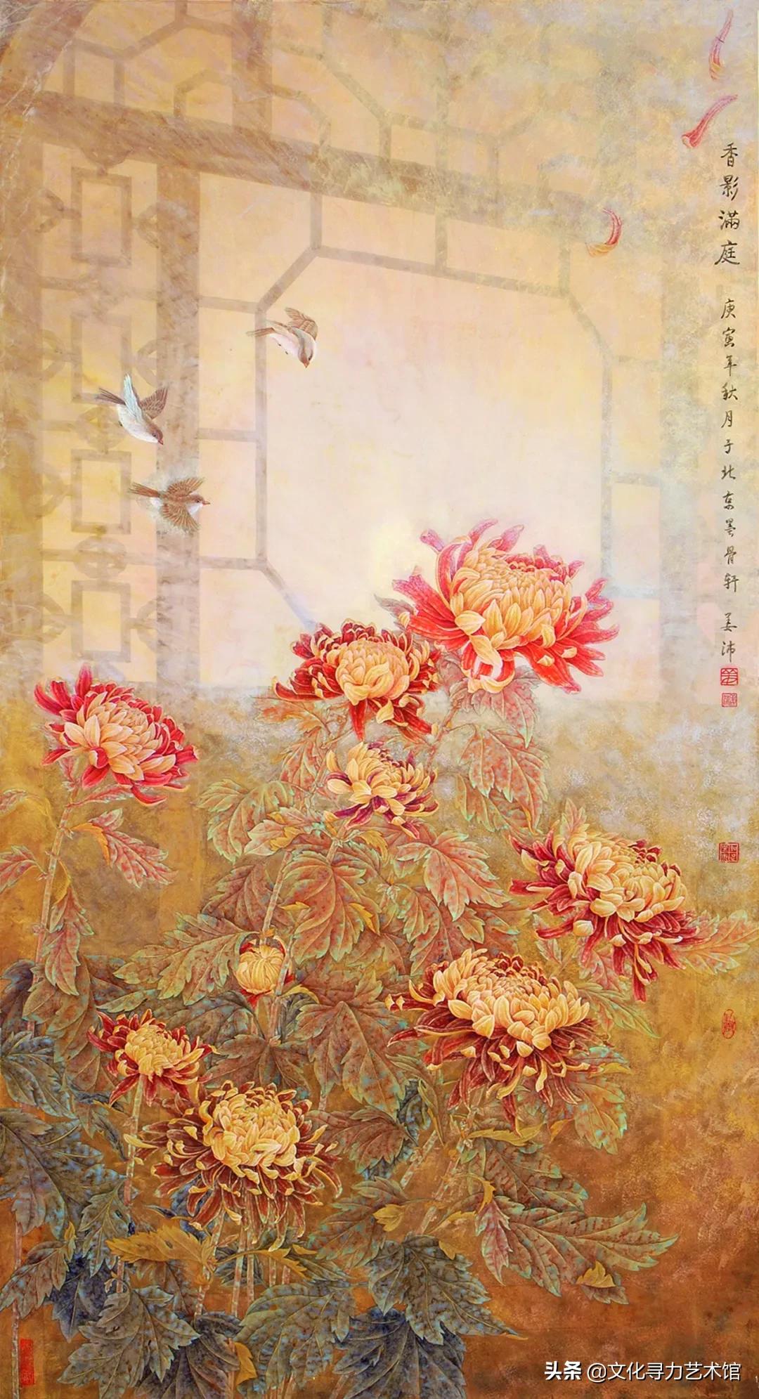 重点讲座当代花鸟画的传承及创作,姜沛画家