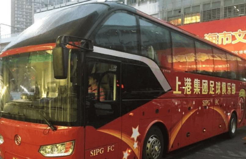 中超土豪队,中超球队最值钱的大巴车