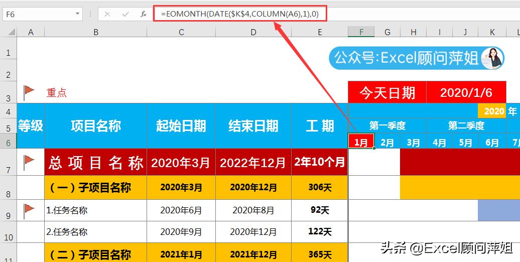 施工进度表格制作教程,建筑工地进度月报表怎么做