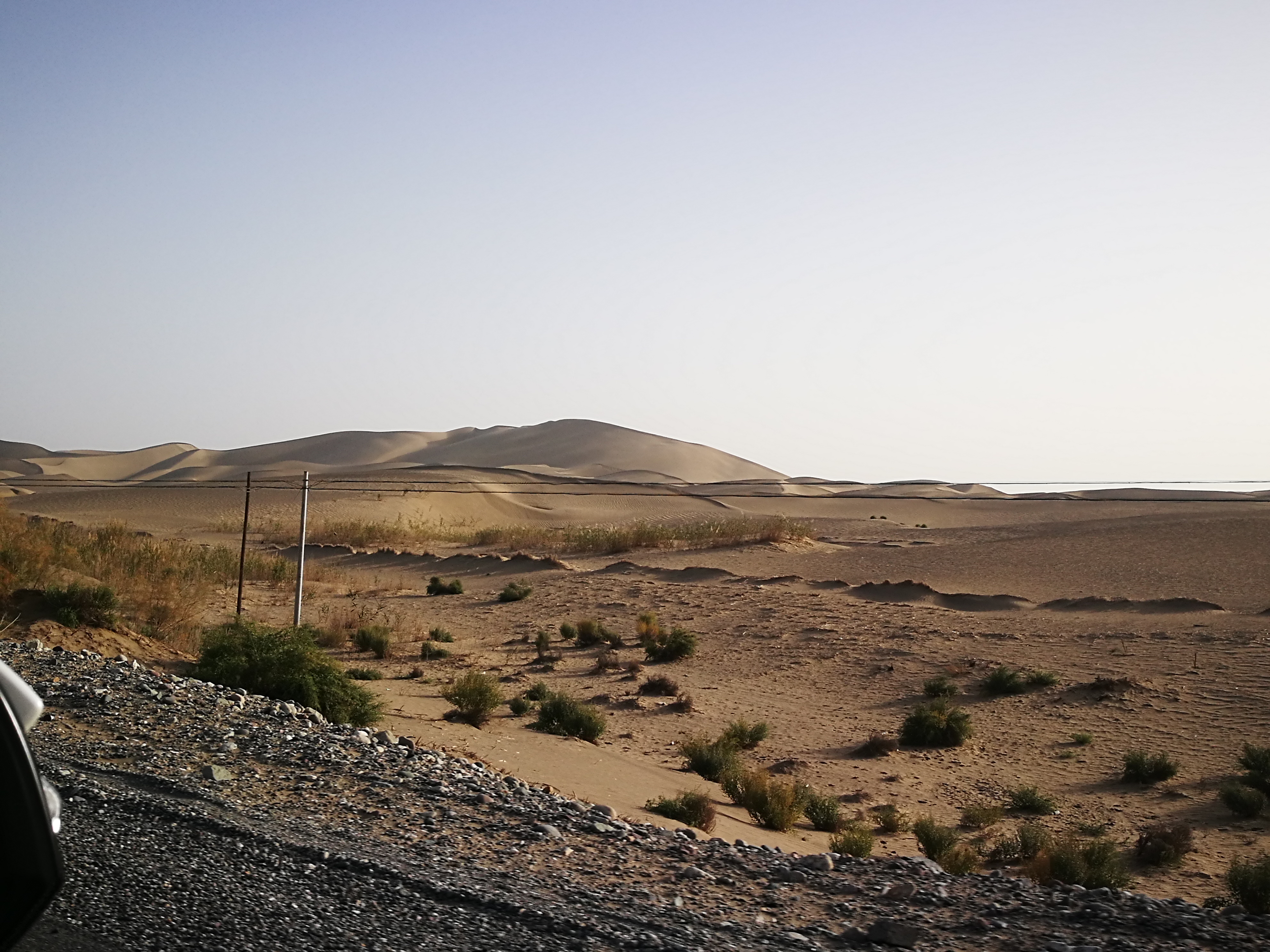 13000公里新手独驾*疆新**第23天——穿越塔克拉玛干沙漠，遭遇陷车