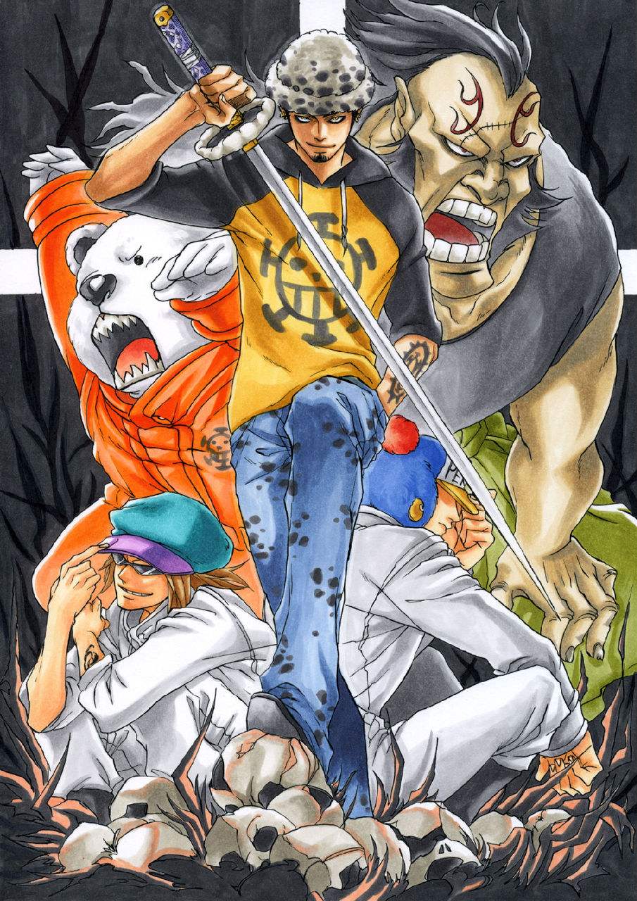 海贼王特拉法尔加罗第几集出现的,海贼王特拉法尔加罗漫画结局