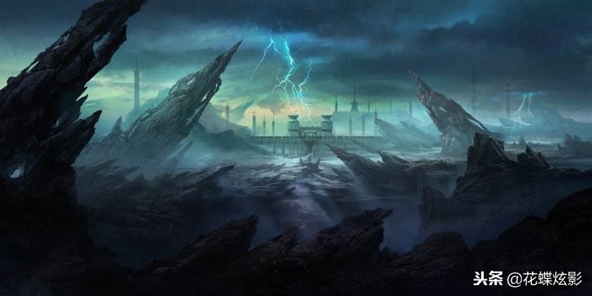 chatgpt场景原画,宏大的游戏场景原画图片