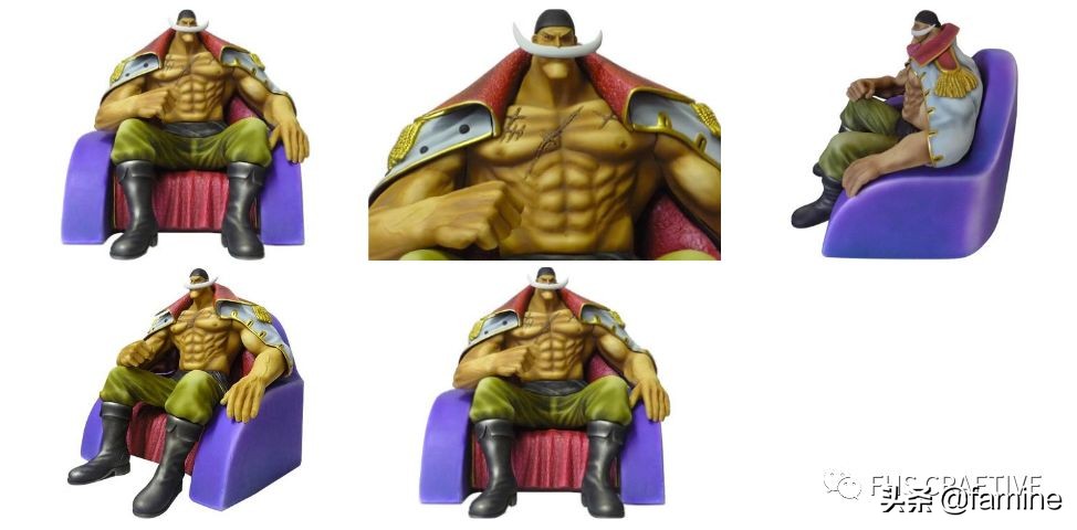 海贼王布鲁克模玩图鉴,海贼王白胡子模玩