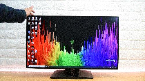 屏幕细腻的显示器,优派vp27804k显示器怎样