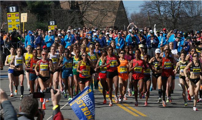 新款波士顿马拉松,跑者顶级殿堂