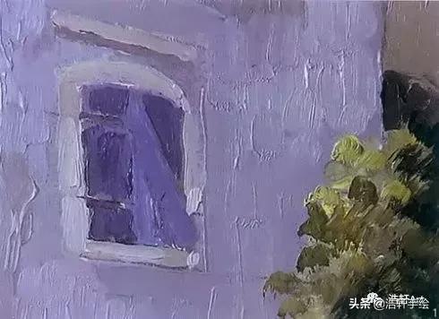 干货油画的入门技法,白羽平油画风景技法