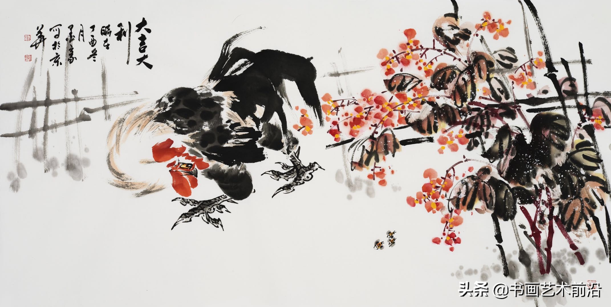 写意鸡画大全,写意鸡的图片大全