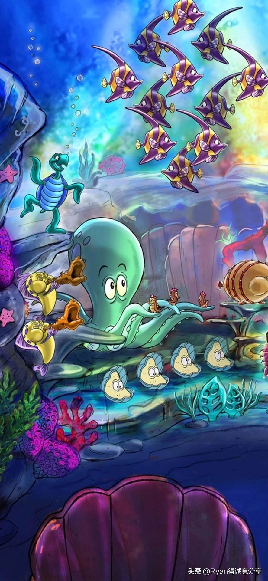 海绵宝宝詹韦连线壁纸,海绵宝宝壁纸桌面主题