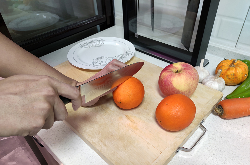 小米火候大马士革刀五件套,小米有品大马士革套刀