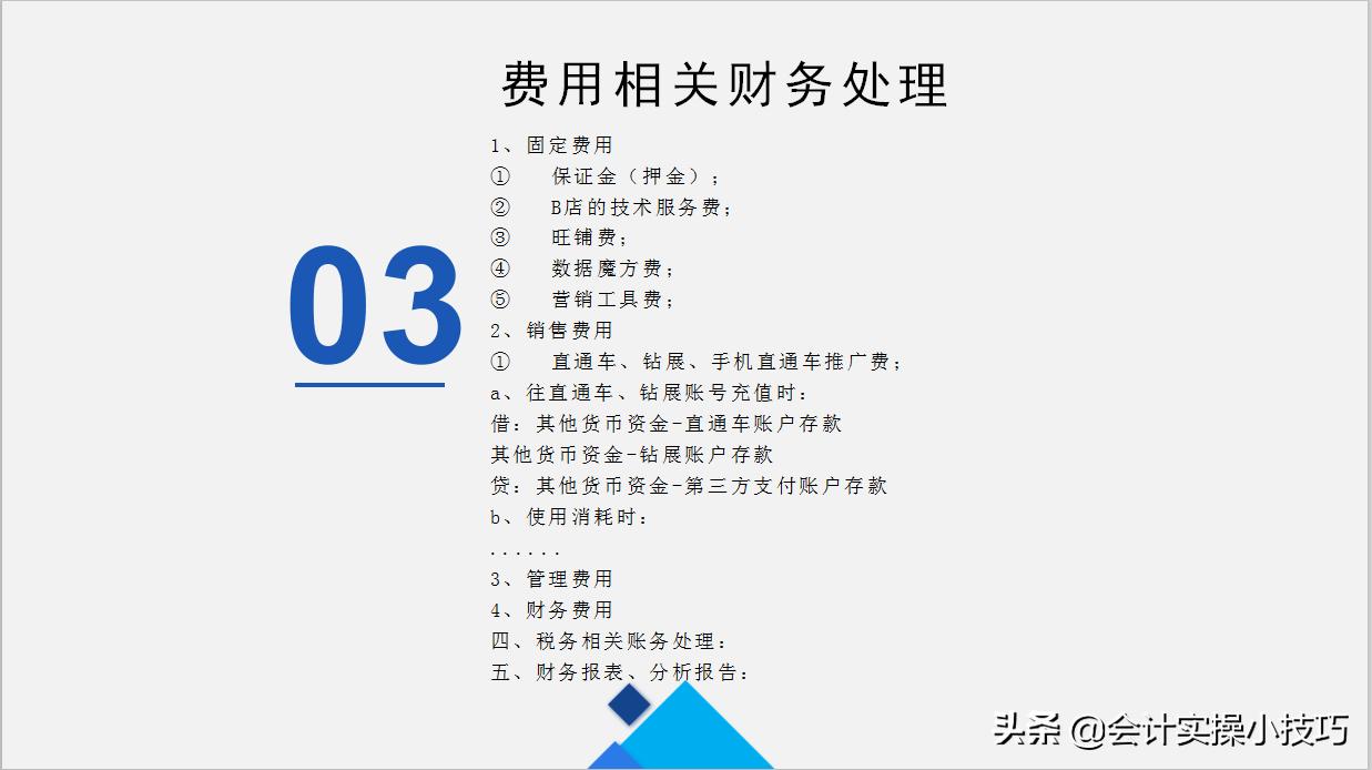 电商会计财务核算处理流程,电商会计账务处理学习