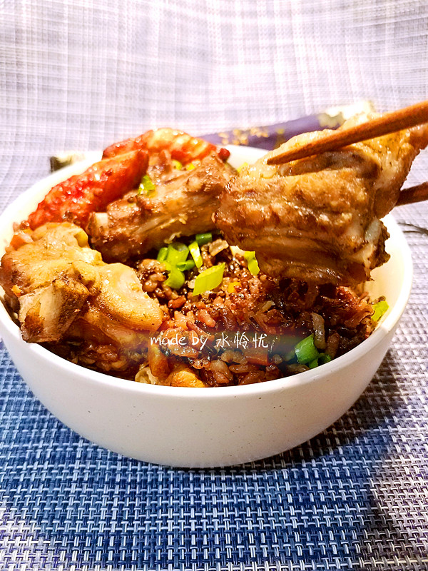 面包机也可以做煲仔饭哟，简单好吃，一学就会