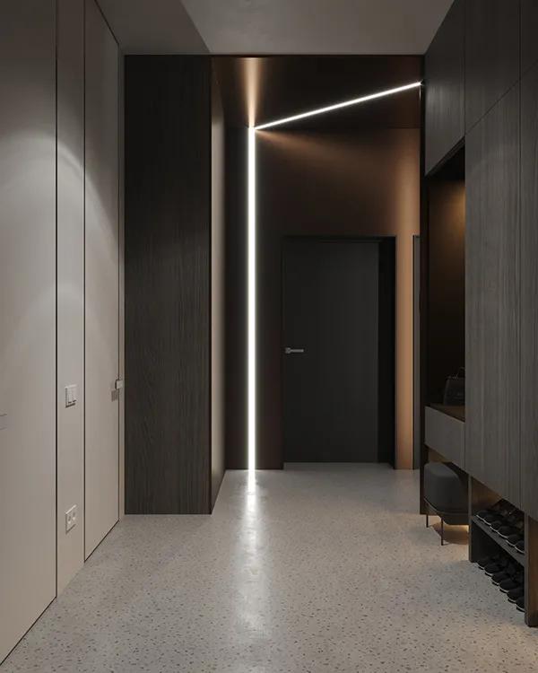 极简入户鞋柜，太喜欢这样的设计了