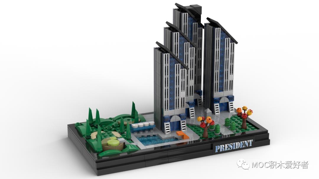 乐高moc作品高楼,乐高机甲moc作品欣赏