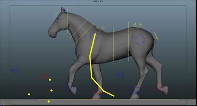 百艺诊所|线上班学员作业点评——四足生物动画