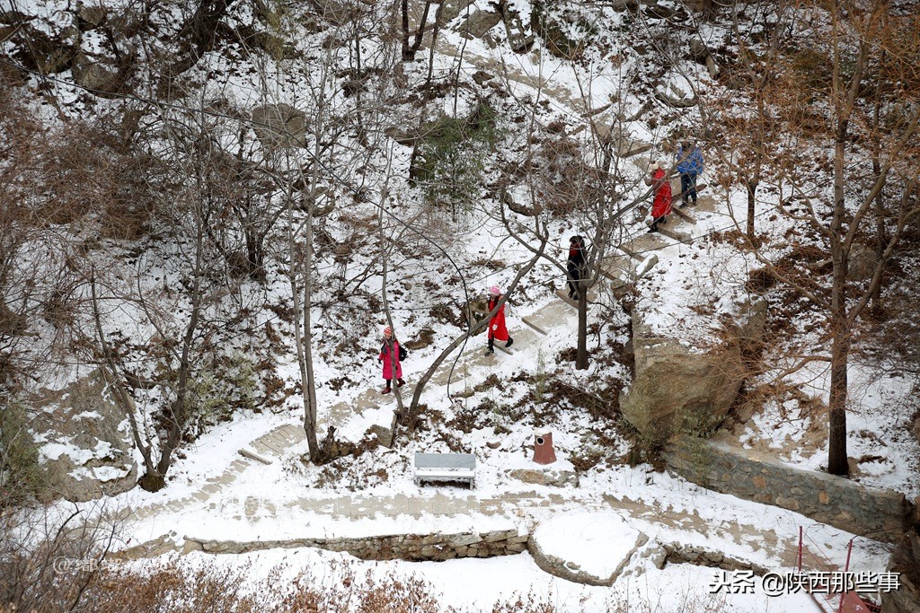 西安冰瀑十大免费景点,西安流峪大峡谷