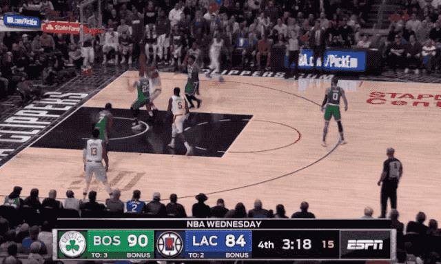 小卡乔治联手第一年,小卡乔治带快船最后成绩