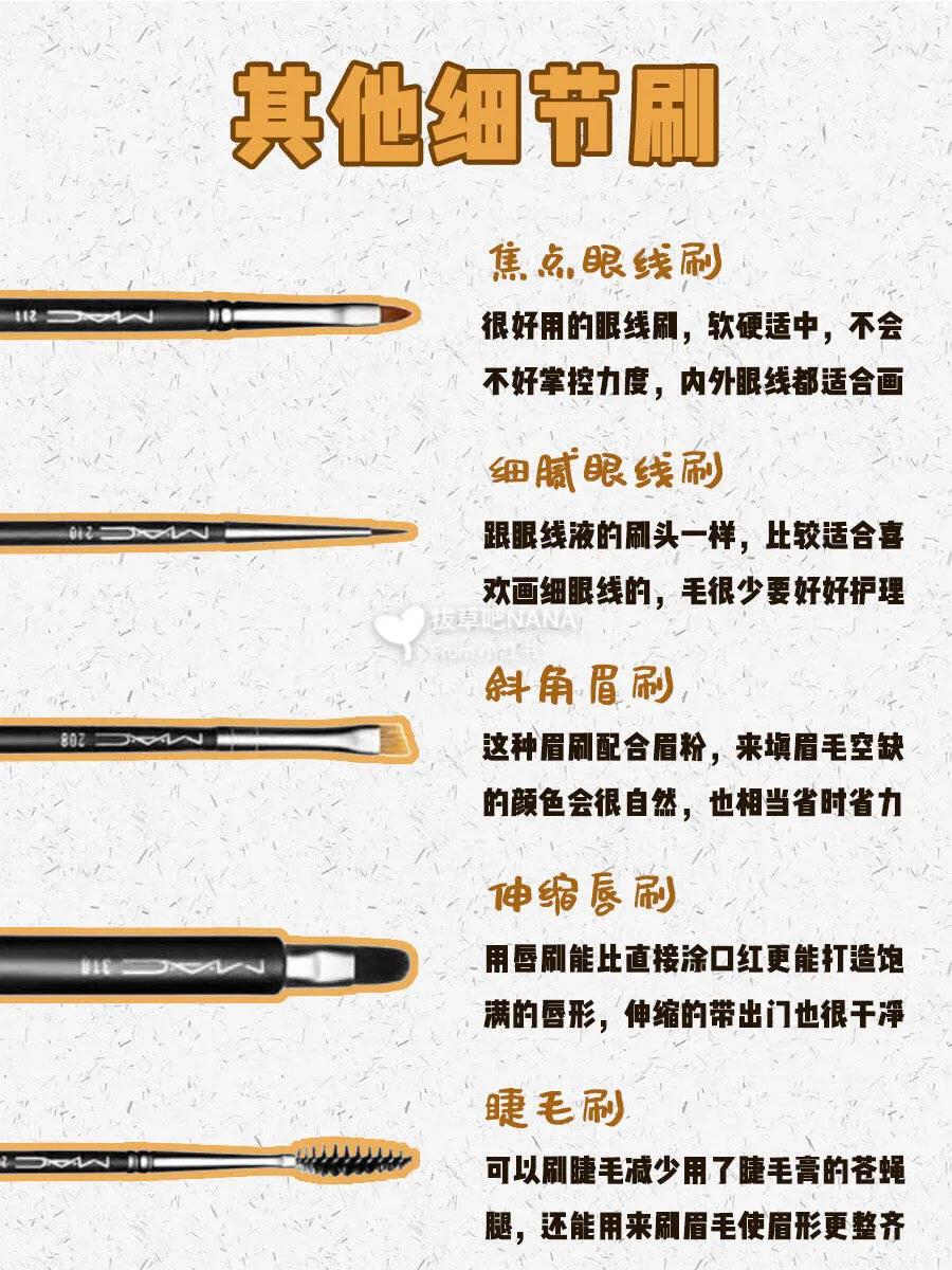 保姆级化妆刷使用教程,新手化妆刷贴纸怎么贴