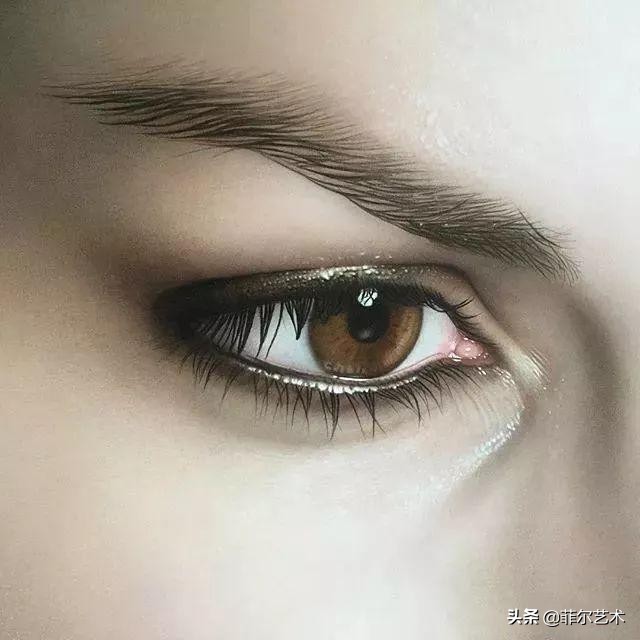 美女画家画美女，怎么看怎么美，看着她的画呼吸都要停滞了