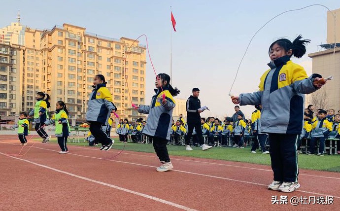 菏泽中小学刮起“运动风”