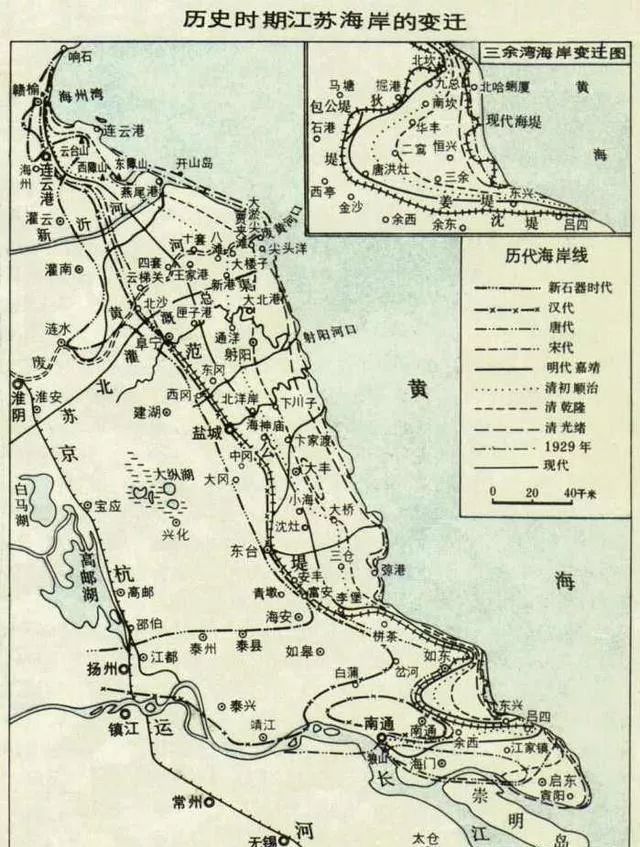 连云港东海县为什么没有海？新浦区与墟沟区原是汪洋大海？