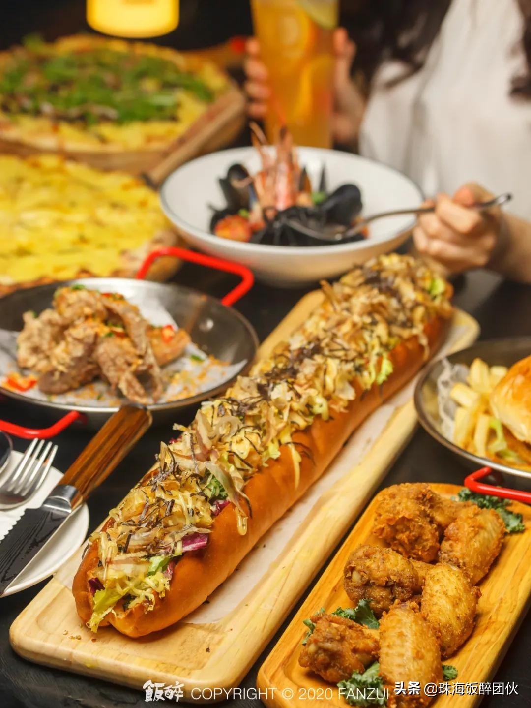 世界上最顶级的热狗炸鱼薯条,热狗炸鱼