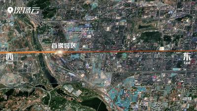 万米高空看北京全景,60万高空看北京