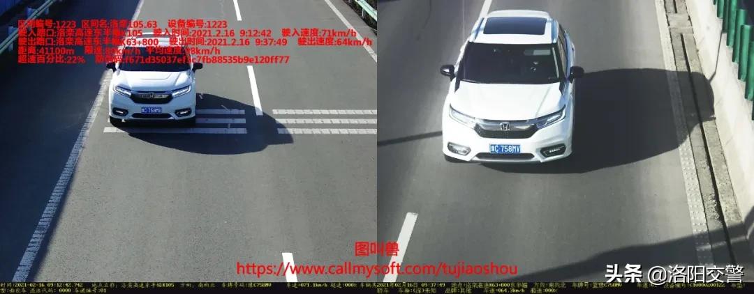 洛阳违章限行曝光,洛阳超速怎么处罚