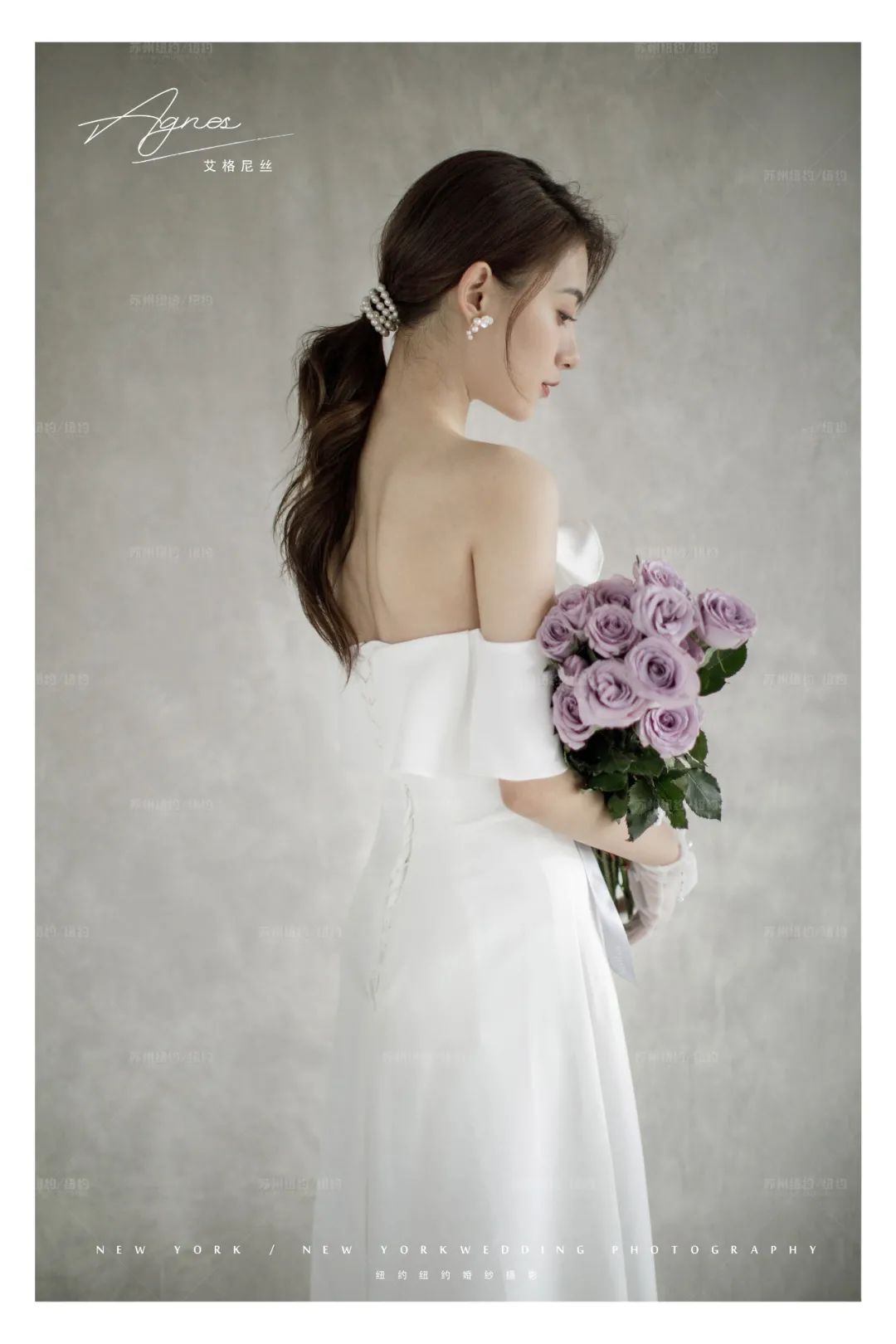 15年法式油画风婚纱照,唯一视觉油画风高定婚纱照