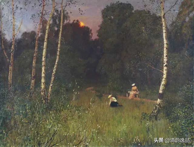俄罗斯画家经典油画风景作品欣赏,俄罗斯艺术家尤金油画