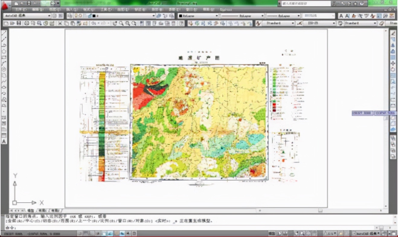 cad栅格捕捉绘图,cad地图描图建模