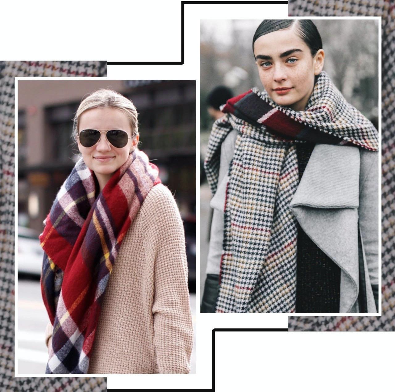 围巾怎么系更时髦,围巾怎么戴好看又好穿