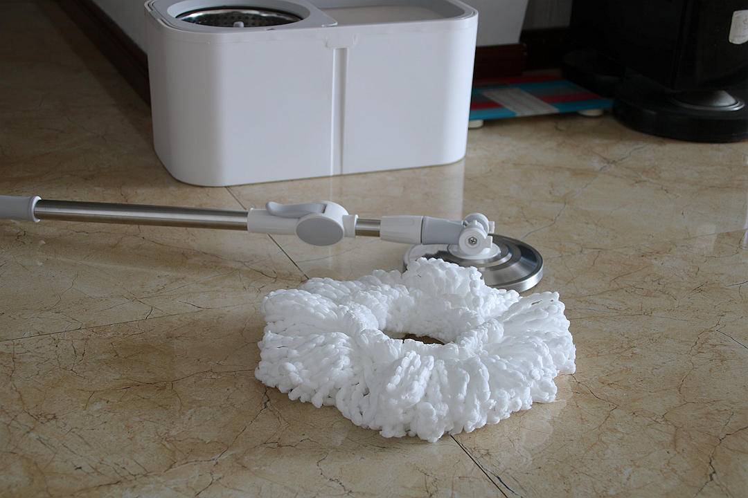 自从用上懒人拖把,好用旋转甩水拖把