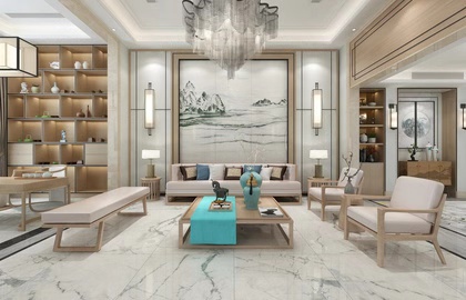 客厅选抛釉砖和抛光砖,商用抛光砖还是抛釉砖