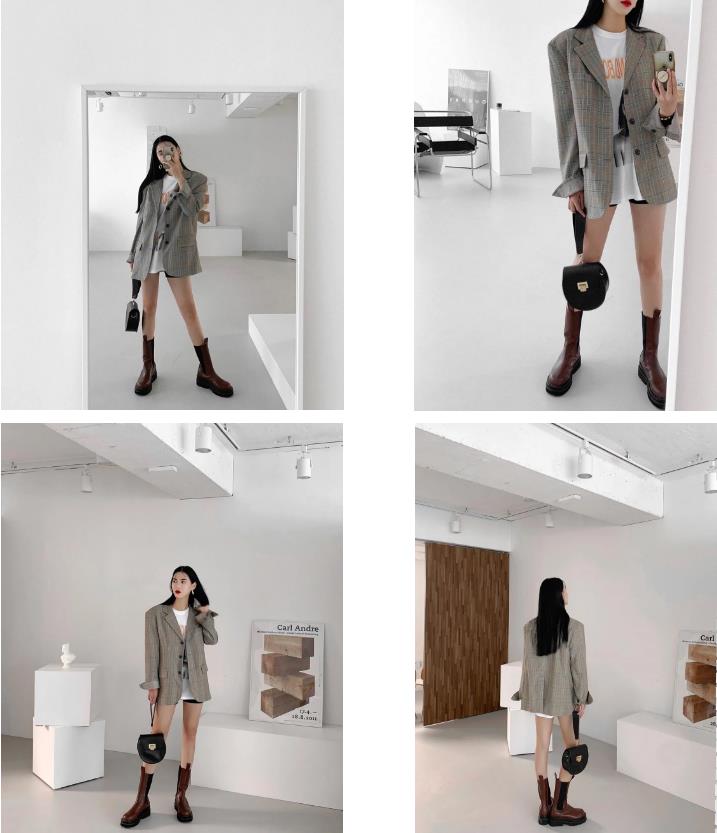 裙子靴子夏季,裙子靴子搭配夏季