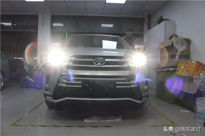 汉兰达照地灯不亮怎么回事,汉兰达车灯不亮能换led灯