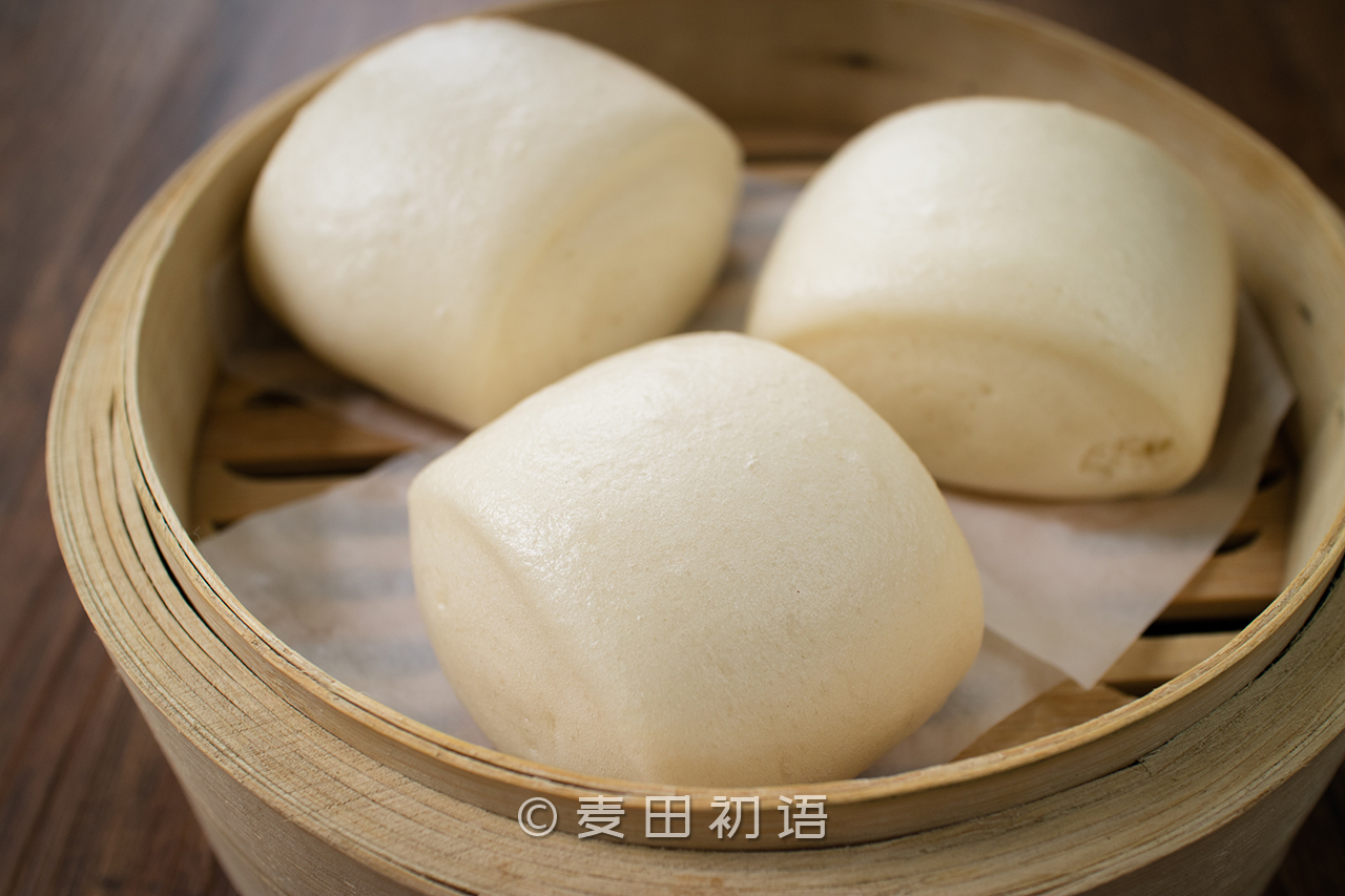 香味十足的奶香馒头，超级松软有弹性，不坑洼不缩皱的秘密都在这