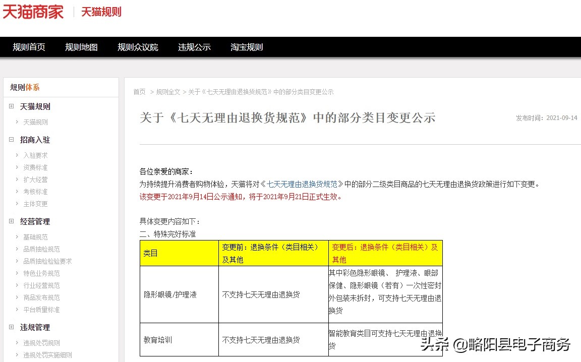 天猫7天无理由退货政策,天猫7天无理由退货规则