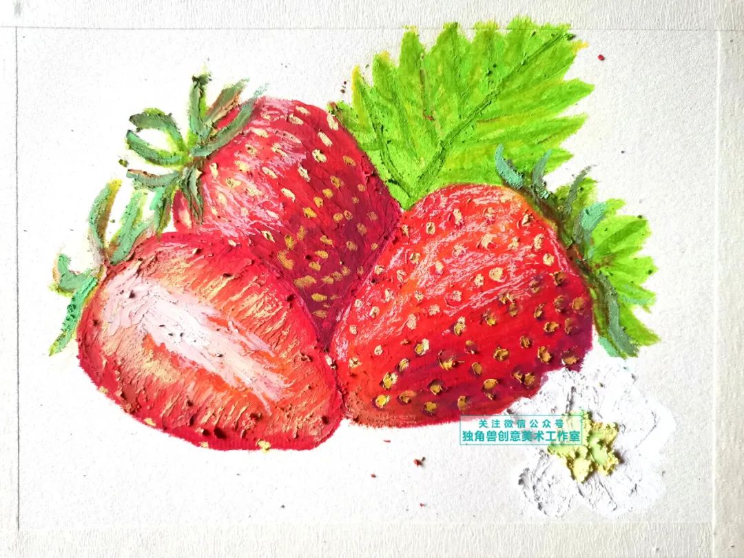 画画草莓教程可爱简单,绘画教程简单可爱草莓熊