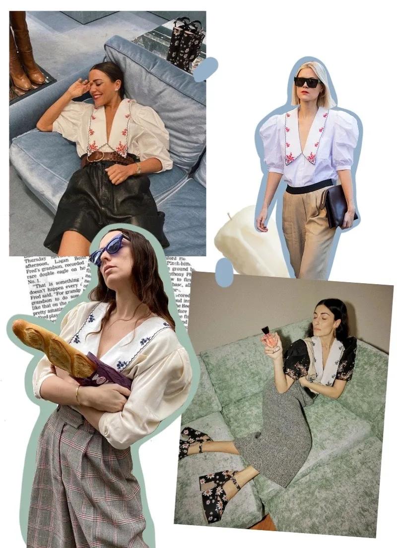 今年风头不减的泡泡袖如何穿,泡泡袖胳膊松紧怎么改不显壮