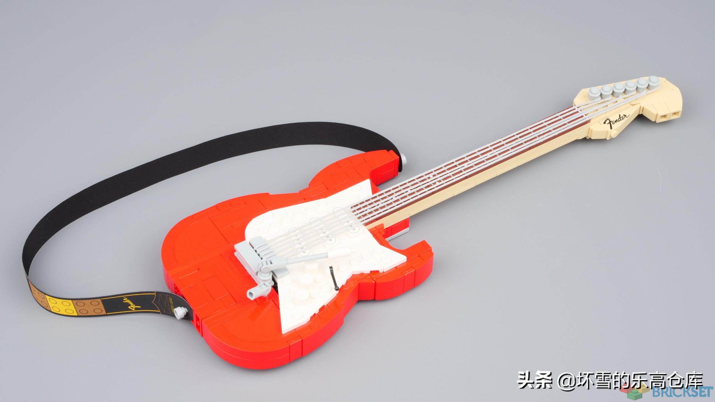 乐高芬达电吉他,乐高小颗粒吉他