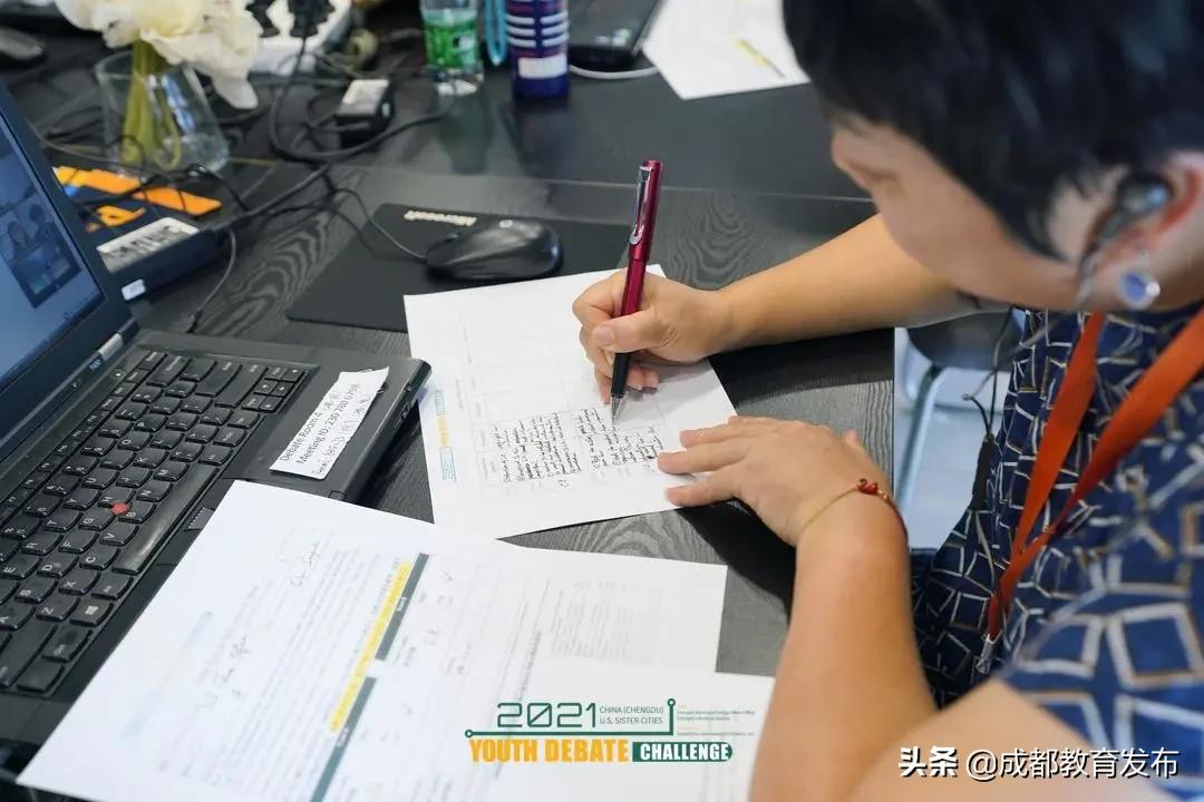 中美高中交流赛,中美高中生对比出场