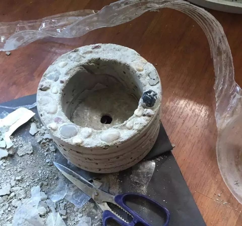 想买水泥自制花盆,diy花盆黏土