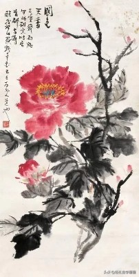 画牡丹如何加色能出层次,画牡丹调色运笔