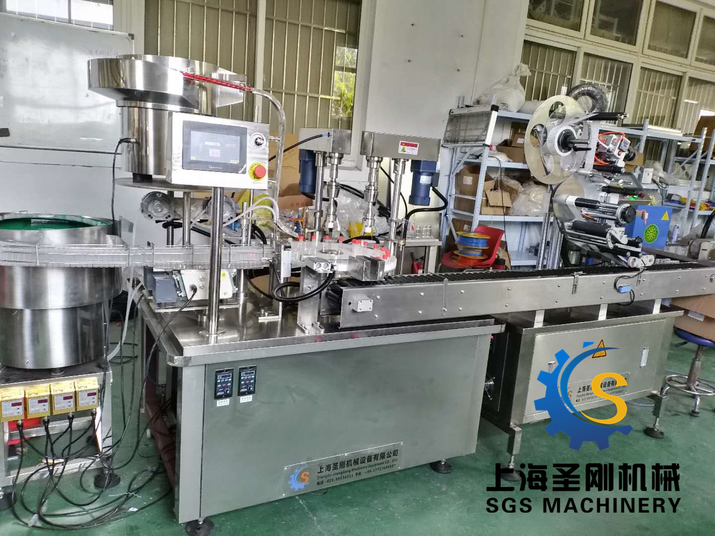 生化清血灌装机旋盖机血球试剂灌装机设备