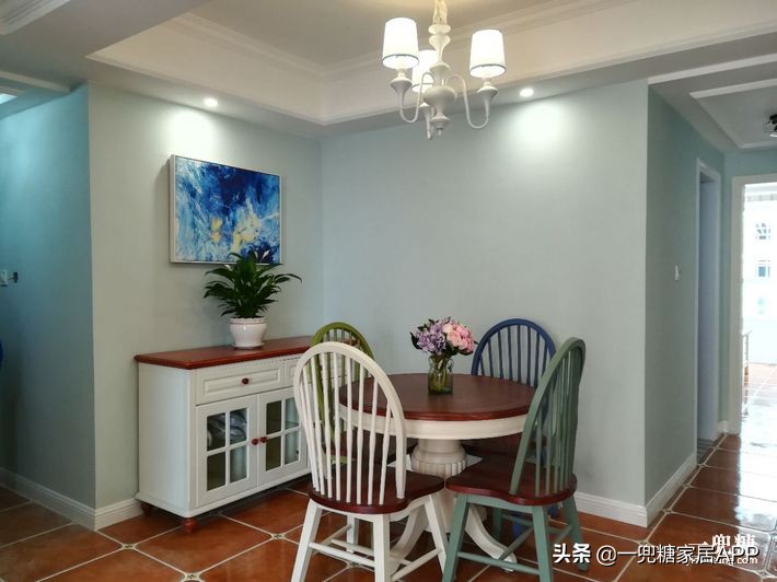 地中海×美式，主妇自装县城房子，花几万网购瓷砖惊呆全家