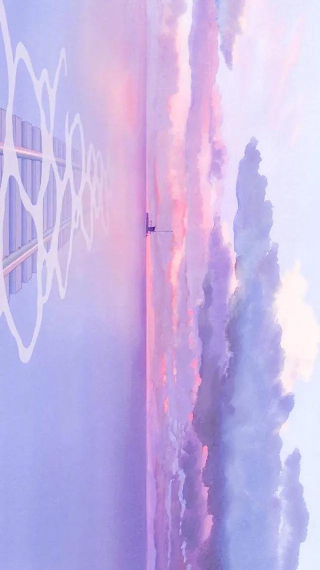 壁纸蓝色系图片大全,彩色蘑菇壁纸图片