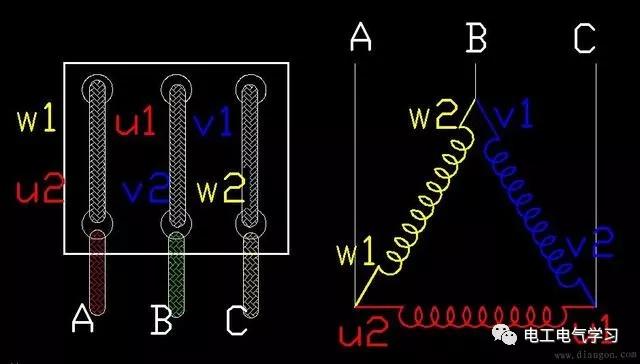 看得懂的电机接线方法,看得懂电路图